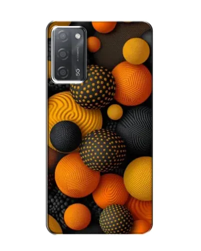 Чохол для OPPO A55 з картинкою «Об'ємні помаранчеві сфери» Чохол для OPPO A55 з картинкою «Об'ємні помаранчеві сфери»