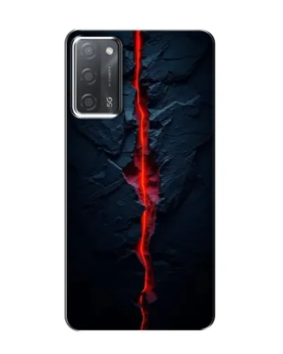 Чохол для OPPO A55 з картинкою «Червона лавова тріщина» Чохол для OPPO A55 з картинкою «Червона лавова тріщина»