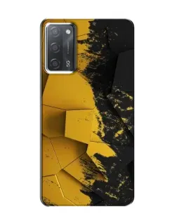 Чохол для OPPO A55 з картинкою «Золоті уламки геометрії»