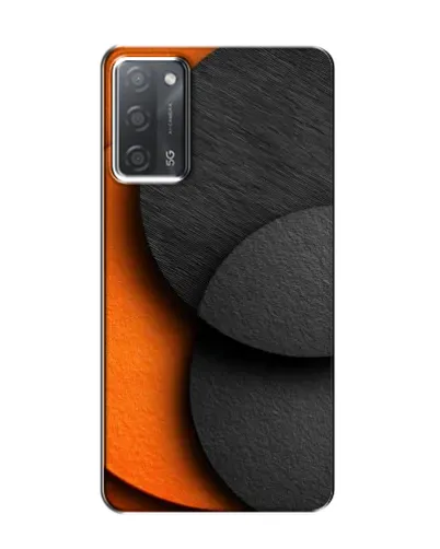 Чохол для OPPO A55 з картинкою «Геометрія помаранчевих кіл» Чохол для OPPO A55 з картинкою «Геометрія помаранчевих кіл»
