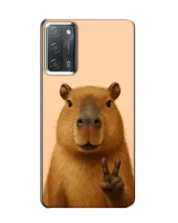 Чохол для OPPO A55 з картинкою «Капібара вікторія» Чохол для OPPO A55 з картинкою «Капібара вікторія»