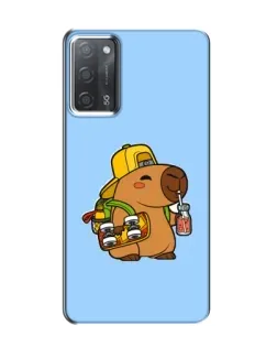Чохол для OPPO A55 з картинкою «Капібара на скейті» Чохол для OPPO A55 з картинкою «Капібара на скейті»