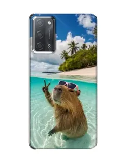 Чохол для OPPO A55 з картинкою «Капібара на морі» Чохол для OPPO A55 з картинкою «Капібара на морі»