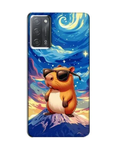 Чохол для OPPO A55 з картинкою «Капібара Ван Гога»