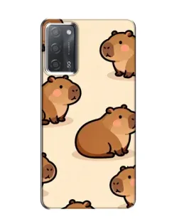 Чохол для OPPO A55 з картинкою «Паттерн милих капібар» Чохол для OPPO A55 з картинкою «Паттерн милих капібар»