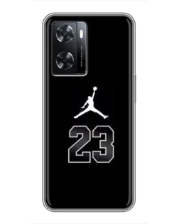 Чохол для OPPO A57s з картинкою «Jordan Flight 23»
