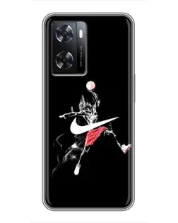Чохол для OPPO A57s з картинкою «Jordan Jumpman»