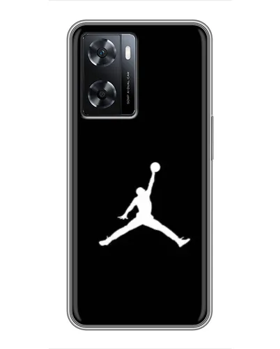 Чехол для OPPO A57s с картинкой «Jordan Silhouette»