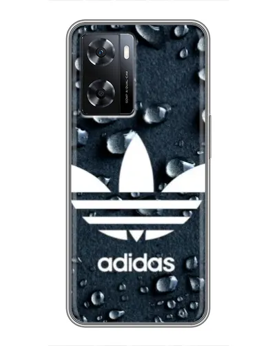Чехол для OPPO A57s с картинкой «Adidas Trefoil Blue» Чехол для OPPO A57s с картинкой «Adidas Trefoil Blue»