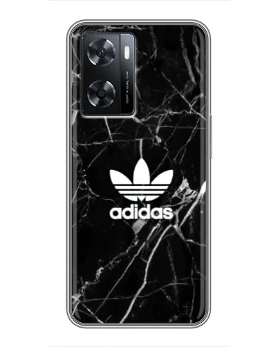 Чехол для OPPO A57s с картинкой «Белый мрамор Adidas» Чехол для OPPO A57s с картинкой «Белый мрамор Adidas»