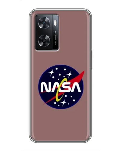 Чехол для OPPO A57s с картинкой «NASA — ретро космос»