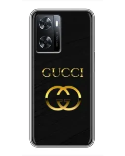 Чохол для OPPO A57s з картинкою «Золотий логотип Gucci» Чохол для OPPO A57s з картинкою «Золотий логотип Gucci»