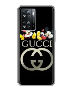 Чохол для OPPO A57s з картинкою «Gucci — герої Disney» Чохол для OPPO A57s з картинкою «Gucci — герої Disney»
