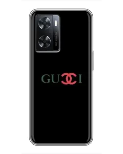 Чохол для OPPO A57s з картинкою «Gucci — червоний градієнт» Чохол для OPPO A57s з картинкою «Gucci — червоний градієнт»