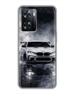 Чохол для OPPO A57s з картинкою «BMW крізь туман» Чохол для OPPO A57s з картинкою «BMW крізь туман»