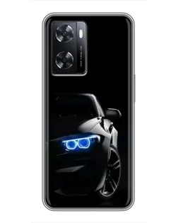 Чохол для OPPO A57s з картинкою «BMW — нічний погляд» Чохол для OPPO A57s з картинкою «BMW — нічний погляд»