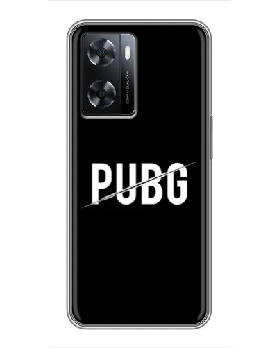 Чохол для OPPO A57s з картинкою «PUBG — білий логотип» Чохол для OPPO A57s з картинкою «PUBG — білий логотип»