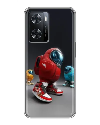 Чехол для OPPO A57s с картинкой «Among Us — 3D стиль» Чехол для OPPO A57s с картинкой «Among Us — 3D стиль»