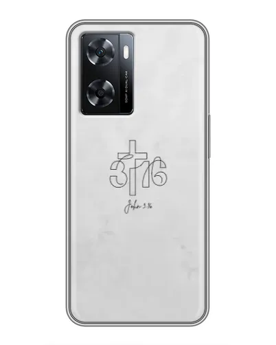 Чехол для OPPO A57s с картинкой «Иоанна 3:16 Крест» Чехол для OPPO A57s с картинкой «Иоанна 3:16 Крест»