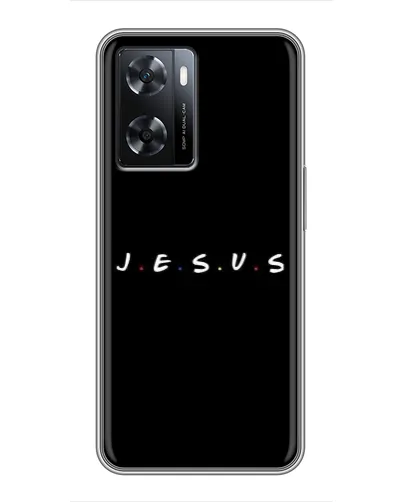 Чехол для OPPO A57s с картинкой «Точки веры J.E.S.U.S.» Чехол для OPPO A57s с картинкой «Точки веры J.E.S.U.S.»