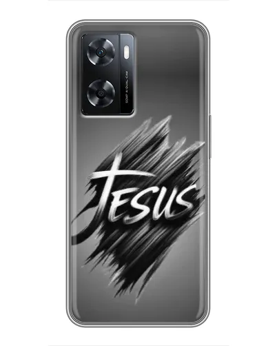 Чехол для OPPO A57s с картинкой «Надпись Jesus Graffiti» Чехол для OPPO A57s с картинкой «Надпись Jesus Graffiti»