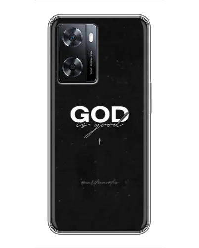 Чехол для OPPO A57s с картинкой «GOD — Бог над всем» Чехол для OPPO A57s с картинкой «GOD — Бог над всем»