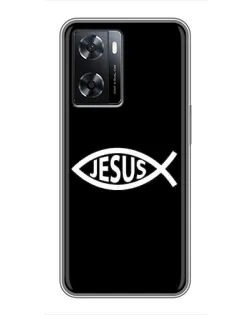 Чехол для OPPO A57s с картинкой «Классический Jesus»