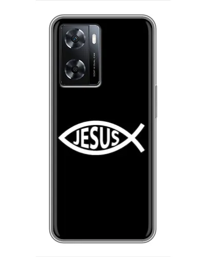 Чехол для OPPO A57s с картинкой «Классический Jesus» Чехол для OPPO A57s с картинкой «Классический Jesus»