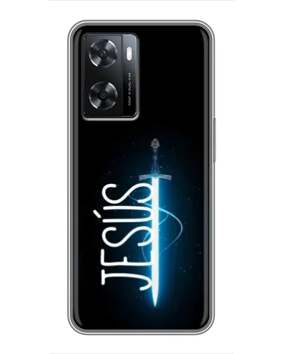Чехол для OPPO A57s с картинкой «Меч Духа Jesus» Чехол для OPPO A57s с картинкой «Меч Духа Jesus»