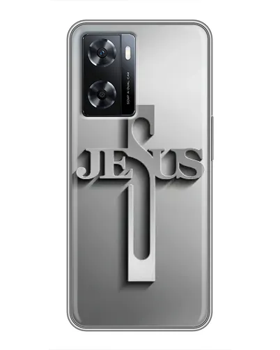 Чехол для OPPO A57s с картинкой «Металлический крест Jesus» Чехол для OPPO A57s с картинкой «Металлический крест Jesus»
