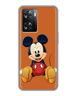 Чехол для OPPO A57s с картинкой «Микки отдыхает»