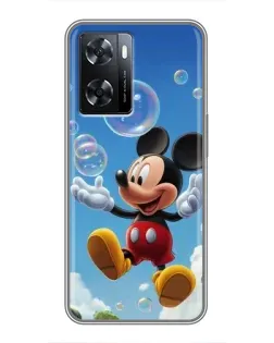 Чохол для OPPO A57s з картинкою «Mickey та мильні бульбашки» Чохол для OPPO A57s з картинкою «Mickey та мильні бульбашки»