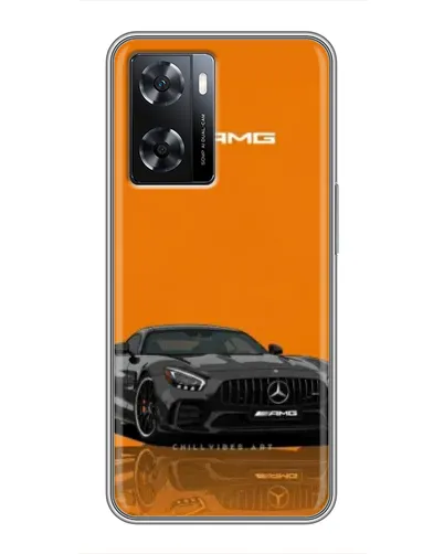 Чехол для OPPO A57s с картинкой «Оранжевый Mercedes AMG» Чехол для OPPO A57s с картинкой «Оранжевый Mercedes AMG»