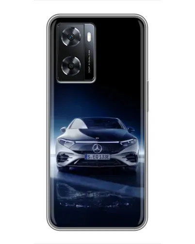 Чехол для OPPO A57s с картинкой «Ночной Mercedes EQ» Чехол для OPPO A57s с картинкой «Ночной Mercedes EQ»