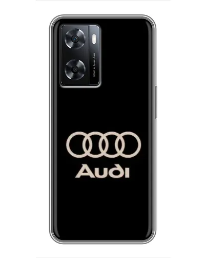 Чехол для OPPO A57s с картинкой «Audi — золотой логотип» Чехол для OPPO A57s с картинкой «Audi — золотой логотип»