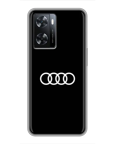 Чехол для OPPO A57s с картинкой «Audi White Logo» Чехол для OPPO A57s с картинкой «Audi White Logo»