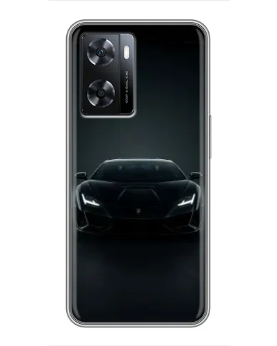 Чохол для OPPO A57s з картинкою «Чорний Lamborghini Aventador» Чохол для OPPO A57s з картинкою «Чорний Lamborghini Aventador»