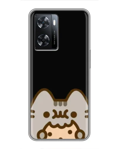 Чохол для OPPO A57s з картинкою «Пушин на чорному» Чохол для OPPO A57s з картинкою «Пушин на чорному»