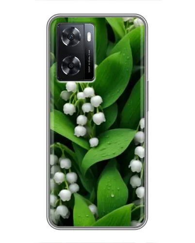 Чехол для OPPO A57s с картинкой «Ландыши в зелени» Чехол для OPPO A57s с картинкой «Ландыши в зелени»