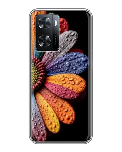 Чехол для OPPO A57s с картинкой «Радужный цветок» Чехол для OPPO A57s с картинкой «Радужный цветок»