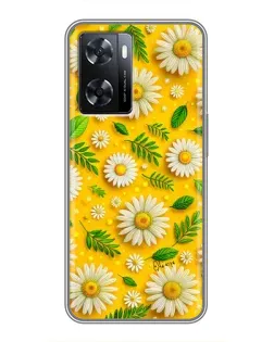 Чехол для OPPO A57s с картинкой «Ромашковое солнце» Чехол для OPPO A57s с картинкой «Ромашковое солнце»