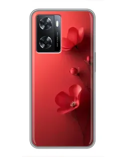 Чехол для OPPO A57s с картинкой «Маковые соцветия» Чехол для OPPO A57s с картинкой «Маковые соцветия»