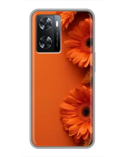 Чехол для OPPO A57s с картинкой «Оранжевые герберы» Чехол для OPPO A57s с картинкой «Оранжевые герберы»