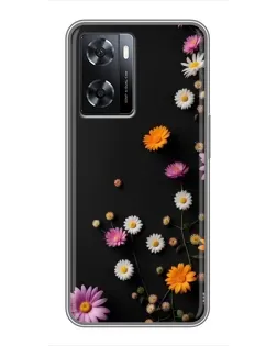 Чехол для OPPO A57s с картинкой «Цветочная композиция» Чехол для OPPO A57s с картинкой «Цветочная композиция»