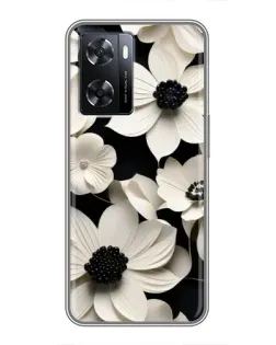 Чехол для OPPO A57s с картинкой «Объемные белые цветы» Чехол для OPPO A57s с картинкой «Объемные белые цветы»