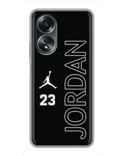 Чохол для OPPO A58 (4G) з картинкою «Jordan Vertical» Чохол для OPPO A58 (4G) з картинкою «Jordan Vertical»
