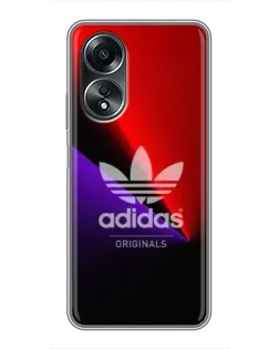 Чехол для OPPO A58 (4G) с картинкой «Adidas Red Neon» Чехол для OPPO A58 (4G) с картинкой «Adidas Red Neon»