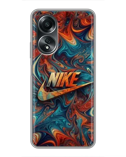 Чехол для OPPO A58 (4G) с картинкой «Nike в абстракции» Чехол для OPPO A58 (4G) с картинкой «Nike в абстракции»