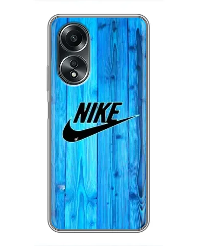 Чехол для OPPO A58 (4G) с картинкой «Голубое дерево Nike» Чехол для OPPO A58 (4G) с картинкой «Голубое дерево Nike»