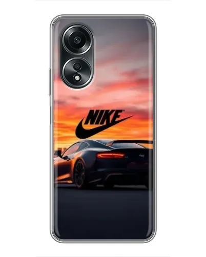 Чехол для OPPO A58 (4G) с картинкой «Nike и суперкар» Чехол для OPPO A58 (4G) с картинкой «Nike и суперкар»